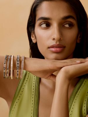 Colportage bangle, View: Worn, worn, view 3 of 4