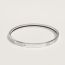 Grand Apparat bangle, orfèvre gris platine/blanc
