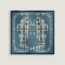 Brides de Gala Tartan handkerchief, marine/bleu
