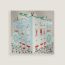 Faubourg Party handkerchief, bleu/multicolore