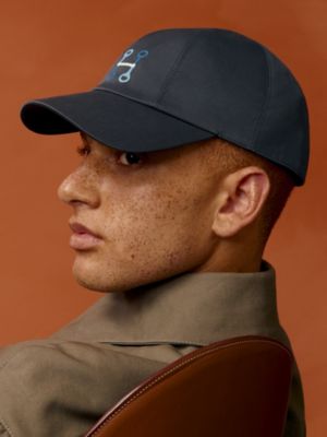 Miles H Mors cap, View: Worn, worn, view 3 of 3