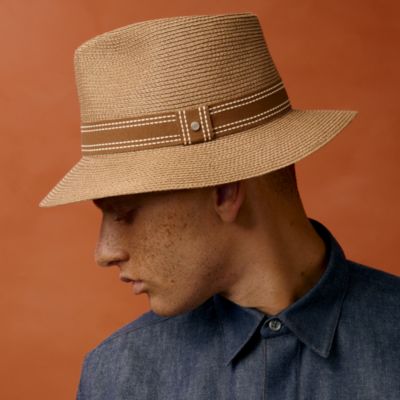 Rio H Cut hat - Beige | Hermès UAE Hermes Tan Men\'s Hat main image 1