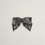 Grenelle PM Bloom hair clip, noir