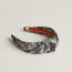 Knot Bloom headband, noir