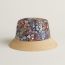 Harper Bloom bucket hat, naturel/navy