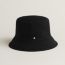 Calvi Milano bucket hat, noir, no stock