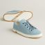 Kid sneaker, bleu clair/blanc
