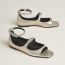 Kristen sandal, platine/gris argenté