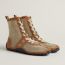Kiatsu sneaker, beige lin/naturel