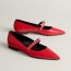Bailarinas Kelly, rouge vif