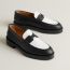 Hour loafer, noir/blanc