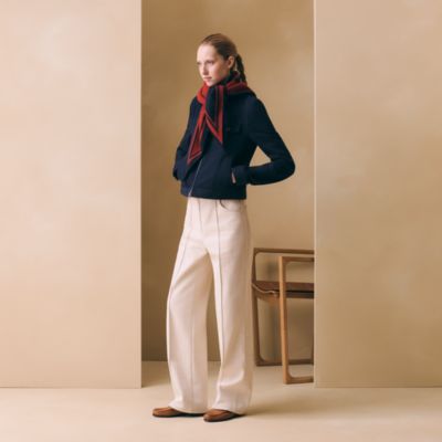 Manege double face triangle scarf