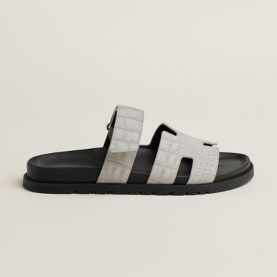 ⭐️SALE⭐️エルメス　サンダル　メンズ　タヒチ　アンクルストラップ グレー Grey - Sandals - Hermès men's leather sandals and slides | Hermès