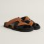 Kazimir sandal, naturel/noir