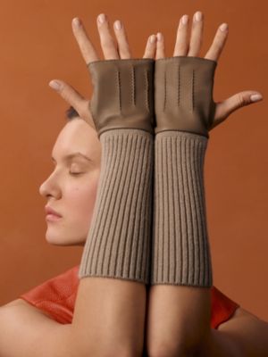 アームウォーマー 《レオンティーヌ》, イメージ: 着用例, worn, ビュー2の2
