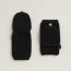 Leopold arm cuffs, noir