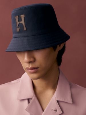 Fred H'Cheval bucket hat, View: Worn, worn, view 3 of 3
