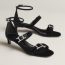Liv 40 sandal, noir