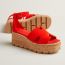 Sandalias Luce 30, rouge grenadine
