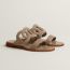 Sandales Lagune, beige sable