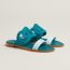 Sandales Lagune, bleu Iroise/bleu brume