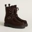 Land ankle boot, marron ébène
