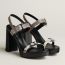 Bossa sandal, ombre/noir