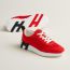 Sneakers Bouncing, rouge grenadine