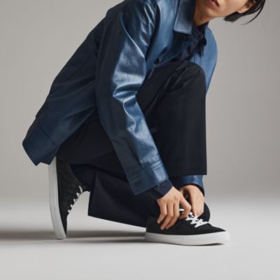 HERMES エルメス デッキシューズ タッセル エスパドリーユ ネイビー 41 HERMES エルメス デッキシューズ タッセル エスパドリーユ