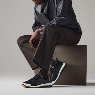 エルメス ブラック レザー メンズ　スニーカー【peony♡様ご購入用】 楽天市場】≪ 新品 ≫ エルメス「 ジャンプ 」スニーカー レザー