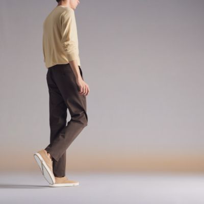 HERMES エルメス デッキシューズ タッセル エスパドリーユ ネイビー 41