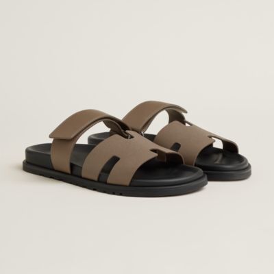 Chypre sandal - Green | Hermès USA