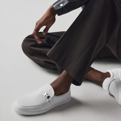 モカシン - ホワイト - メンズシューズ | Hermès - エルメス-公式サイト