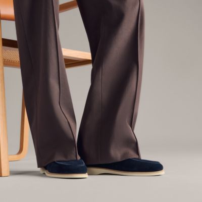 ブルー - メンズモカシンとダービー | Hermès - エルメス-公式サイト