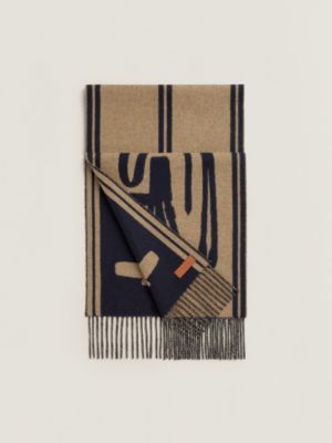 marine/camel chiné