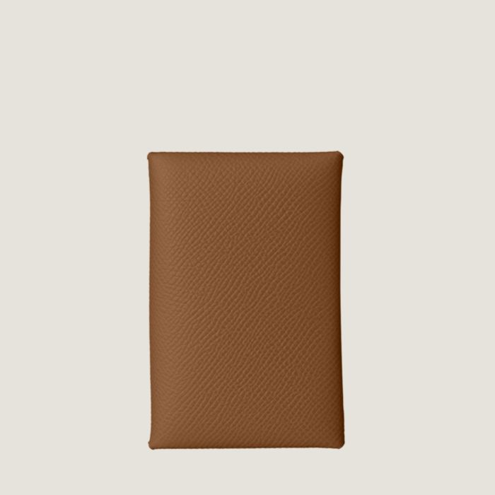 Hermes Epsom Agenda Passport Cover Brown