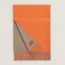 Etole Double Face, puce/orange
