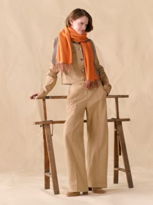 Double Face stole, View: Worn, worn, view 2 of 3