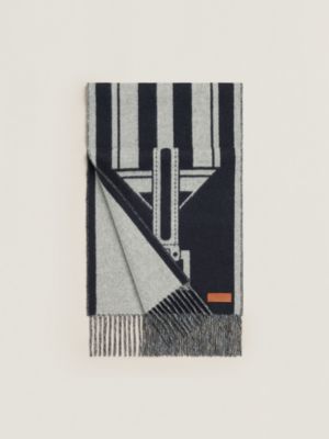 marine/gris clair chiné