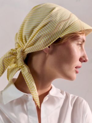 Ancre Marine 트라이앵글 스카프, 보기: 이미지: 제품 착용 이미지, worn, 3개 중 5번째 보기