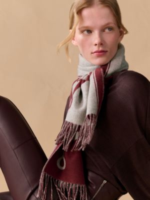 Casaque Mors scarf, View: Worn, worn, view 2 of 3