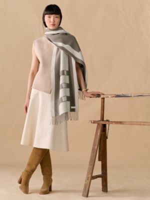 Casaque Concours scarf, View: Worn, worn, view 2 of 3
