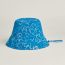 Milo Calligraphie bucket hat, bleu vif
