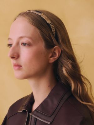 Elsie Grand Tralala headband, View: Worn, worn, view 3 of 3
