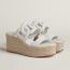 Ithea 30 espadrille, blanc