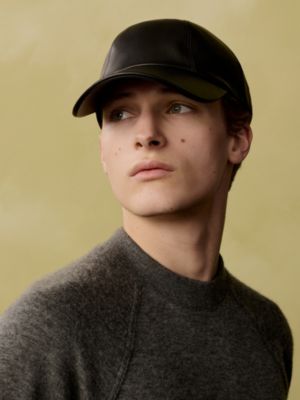 Casquette Miles Cuir, Vue: Vue portée, worn, vue 4 sur 4