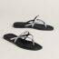 Sandalias Miss, gris argenté