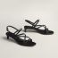Muse 40 sandal, noir