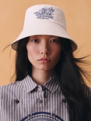 Milo L'Aventure bucket hat, View: Worn, worn, view 2 of 3