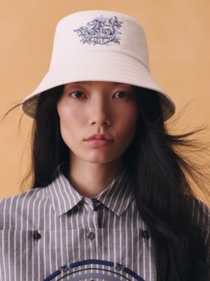 Milo L'Aventure bucket hat, View: Worn, worn, view 3 of 3